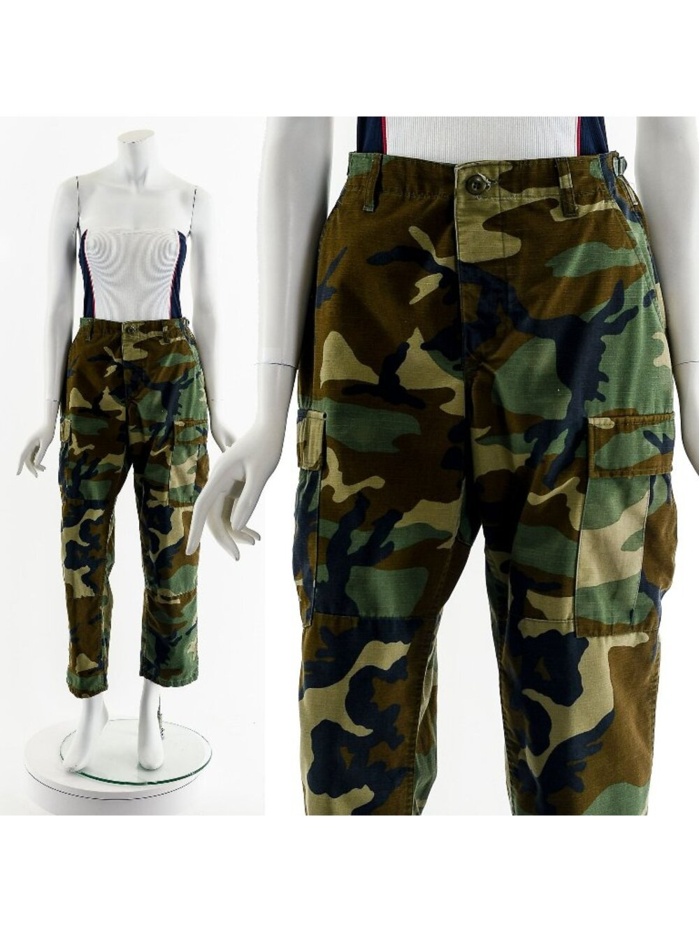 Military Camo Cago Unisex Pants